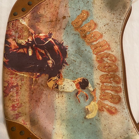 Bronco Girl shoulder bag novelty purse artwork from boutique - Picture 4 of 7